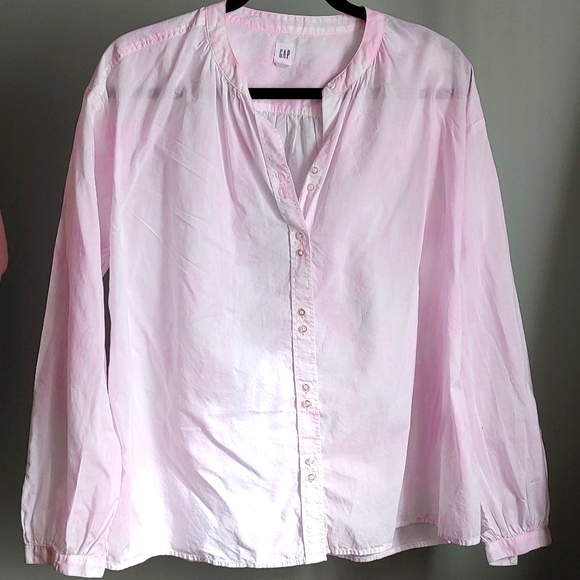 🌸Gap Oversized Tie Dye Shirt Top - Picture 4 of 8